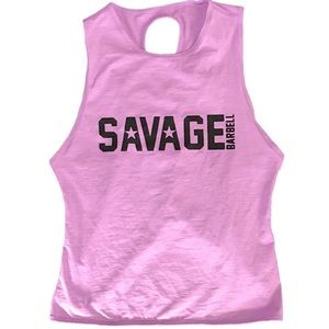 Savage Barbell Crossback tank